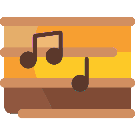 Com música